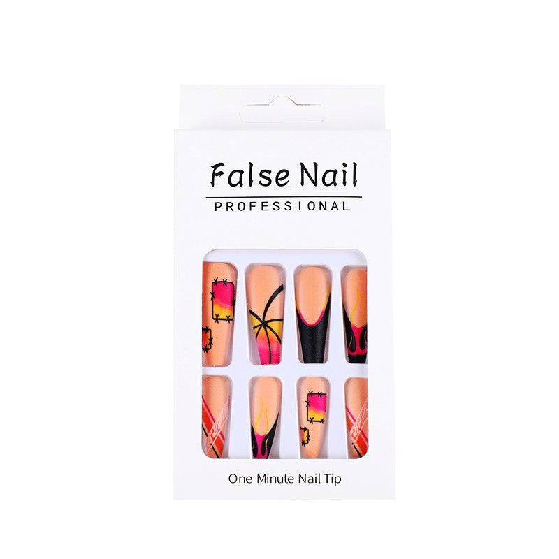 Creative Nail Art Set with Colorful Designs Bowlift