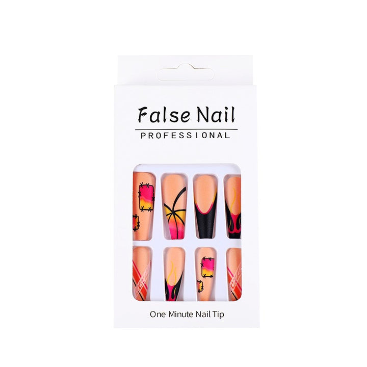 Creative Nail Art Set with Colorful Designs Bowlift