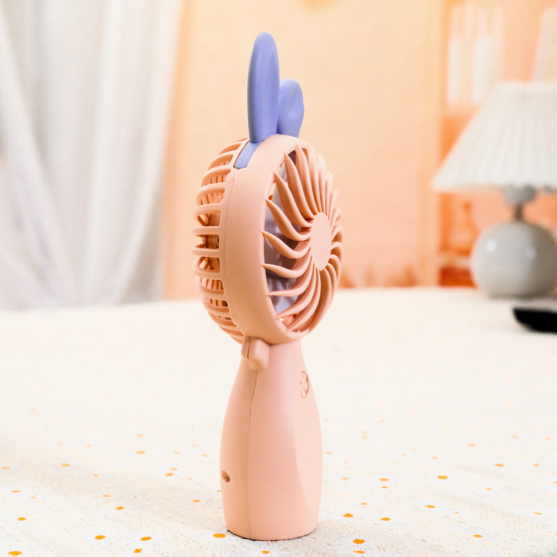 Ladies Portable Hand Fan with Creative Design and Elegant Accessories Bowlift
