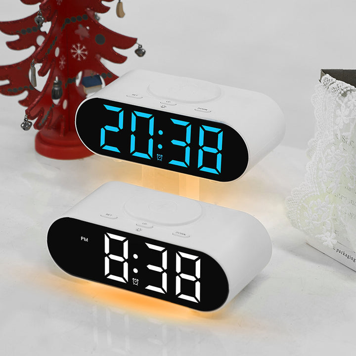 Digital alarm clock with large LED display Bowlift