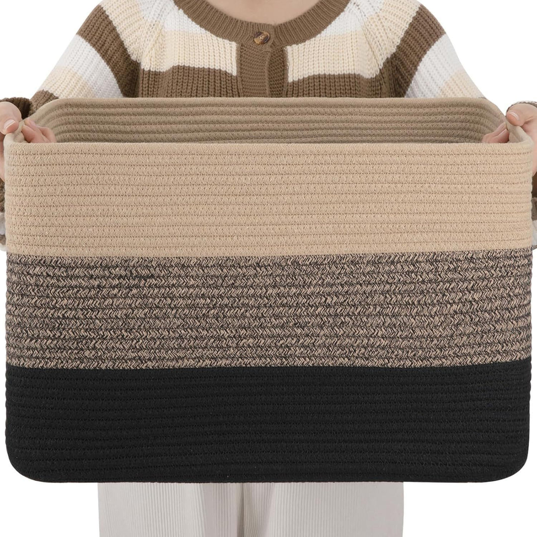 Women Open Storage Basket made of woven material Bowlift