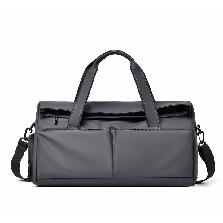 Men's Sporty Travel Bag with Reinforced Storage Bowlift