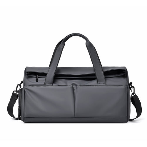 Men's Sporty Travel Bag with Reinforced Storage Bowlift