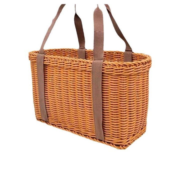 Spacious Woven Grocery Tote Bowlift