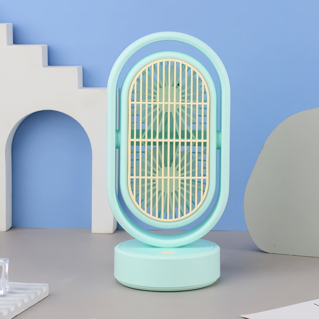 Ladies Portable Table Fan in Modern and Compact Design Bowlift