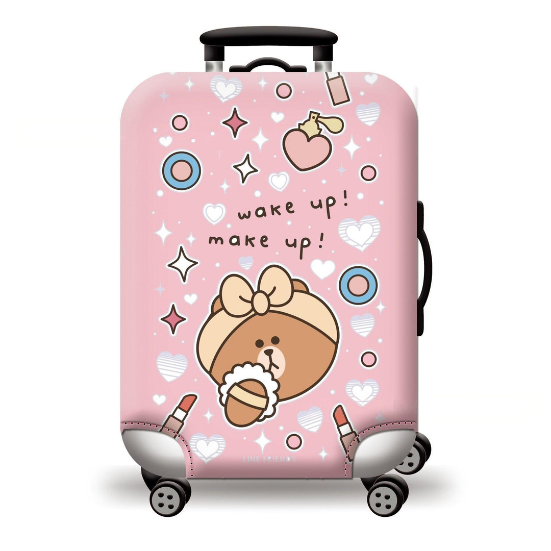 Women Hard Shell Suitcase with Cute Animal Design Bowlift