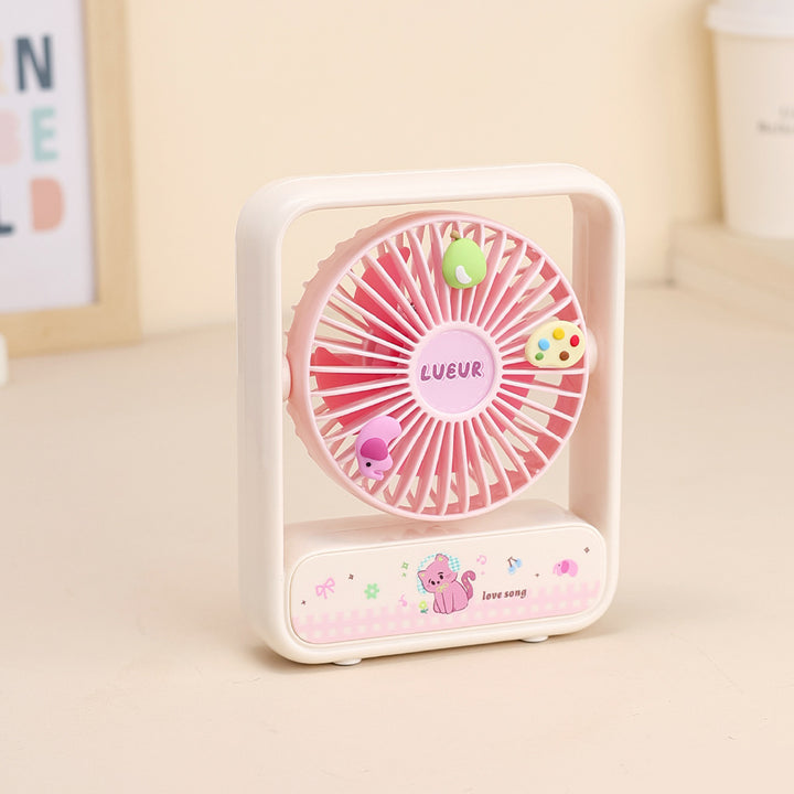 Ladies Creative Table Fan Bowlift