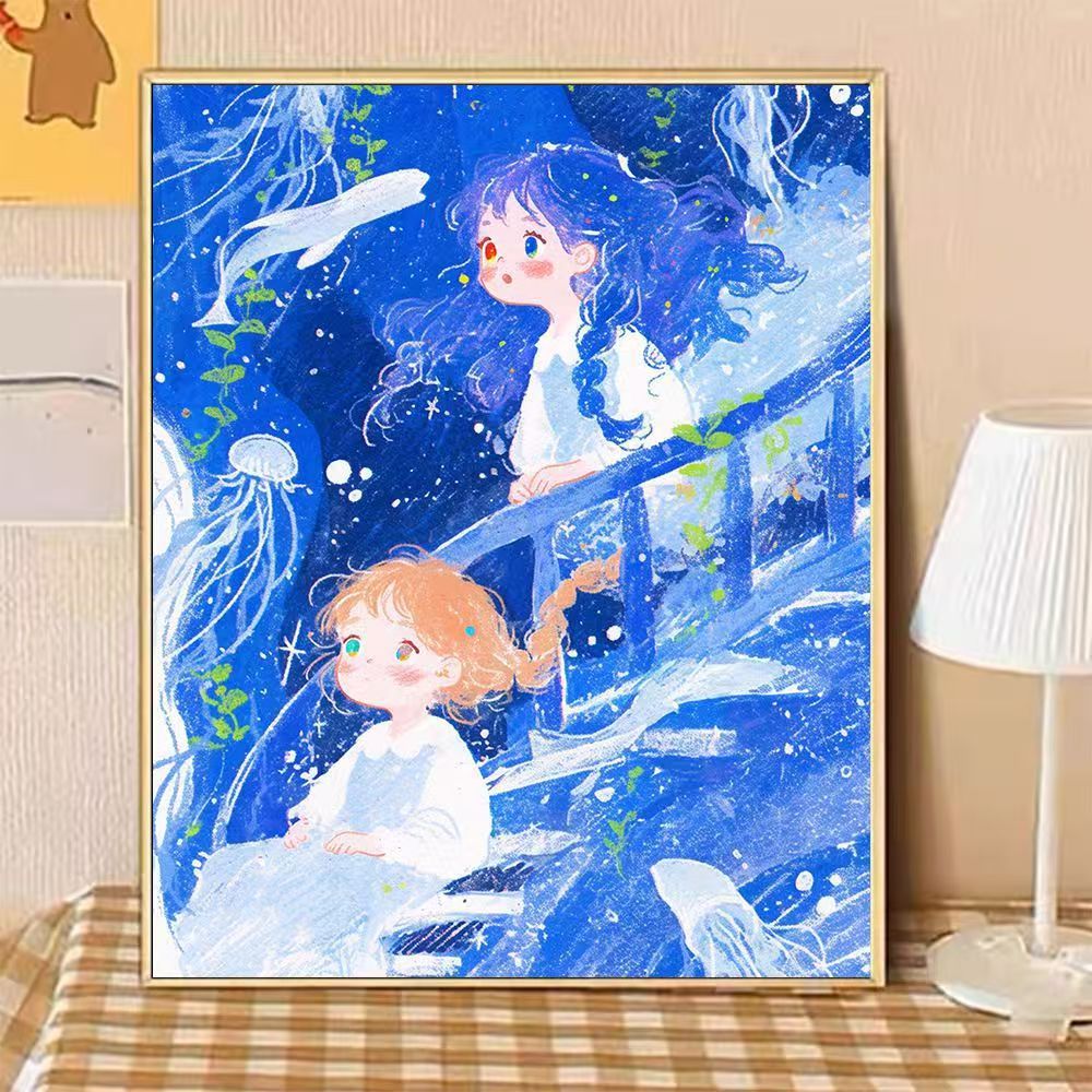 Dreamy Underwater Adventure Wall Art Bowlift