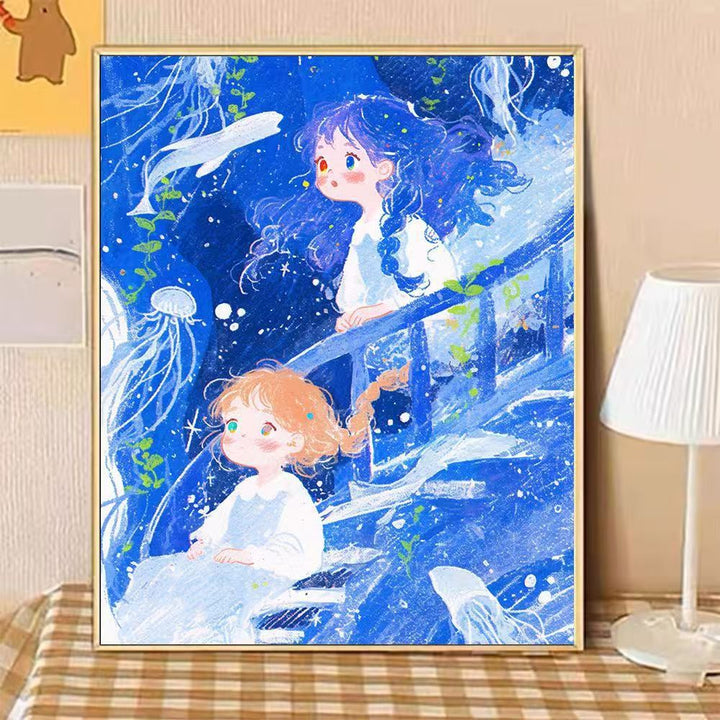 Dreamy Underwater Adventure Wall Art Bowlift