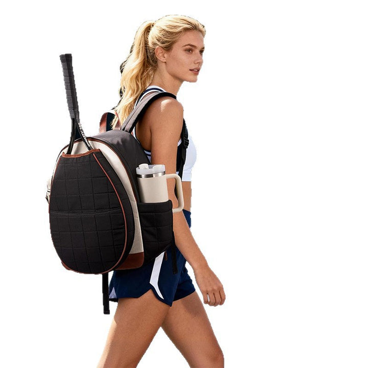 Multifunctional Tennis Backpack with Integrated Shoe and Bottle Compartment Bowlift