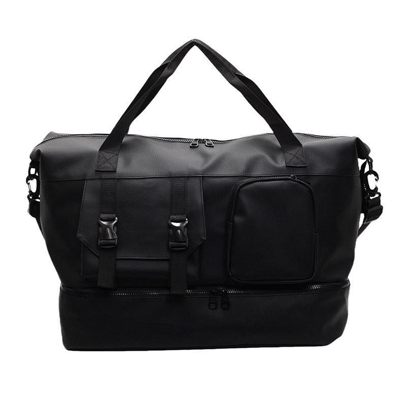 Water-Resistant Multi-Pocket Sports Duffle Bag Bowlift
