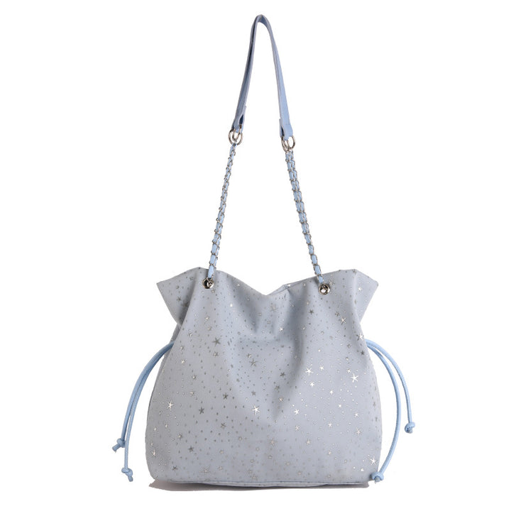 WoStylish Drawstring Shoulder Bag Bowlift