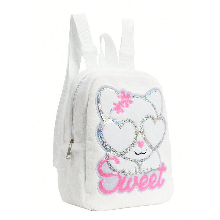 Plush backpack with animal design Bowlift