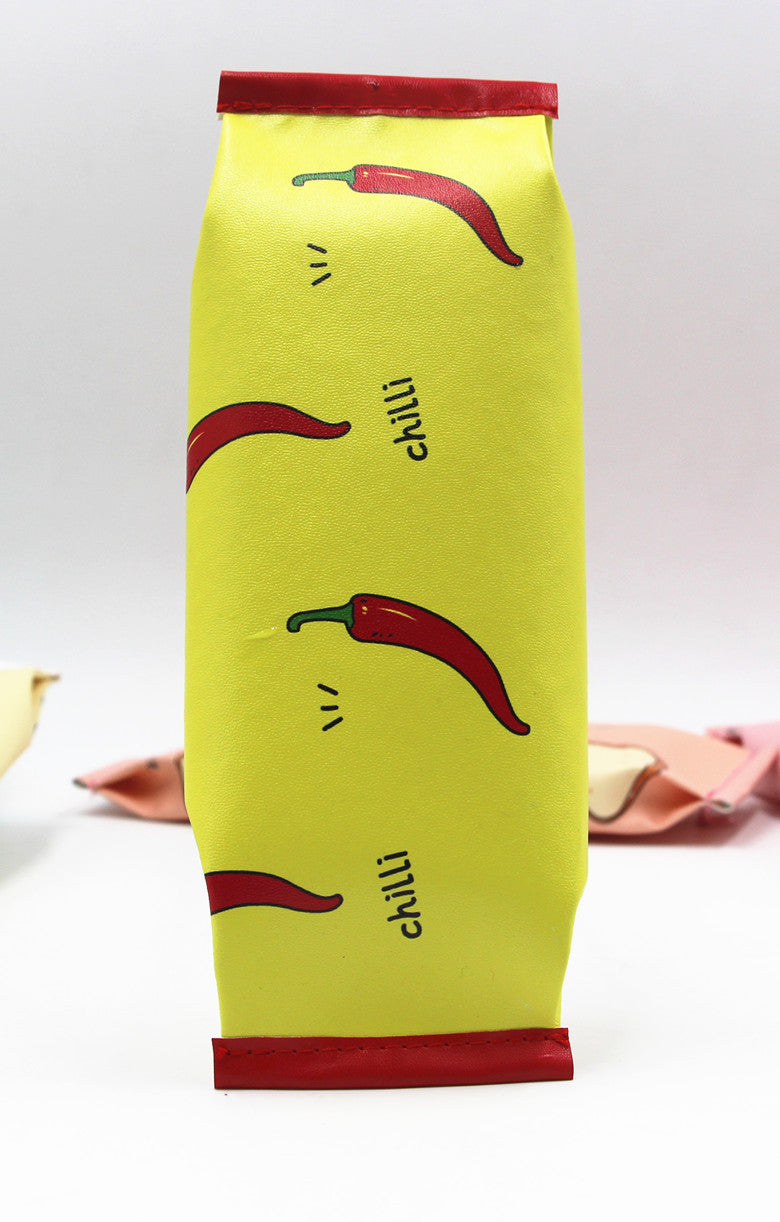 Cute Bread-Themed Zippered Pencil Case Bowlift