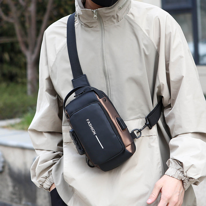 Water-Resistant Fashion Sling Bag Bowlift