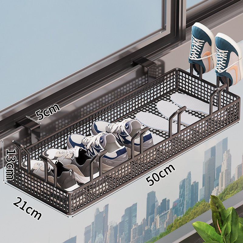 Adjustable Over-The-Door Shoe Organizer Bowlift