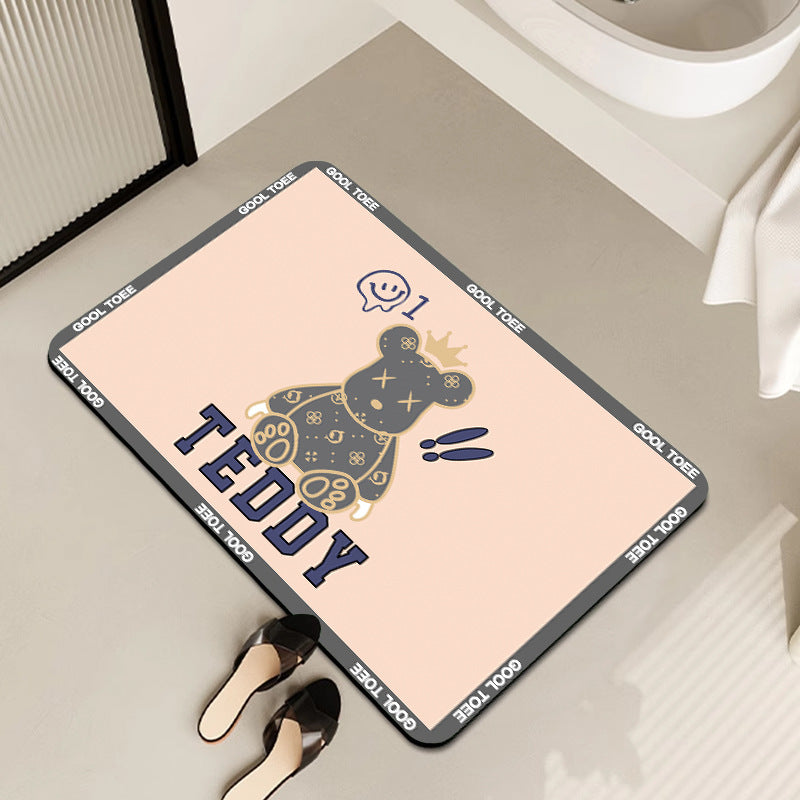 Artistic Cartoon Entrance Mat Bowlift