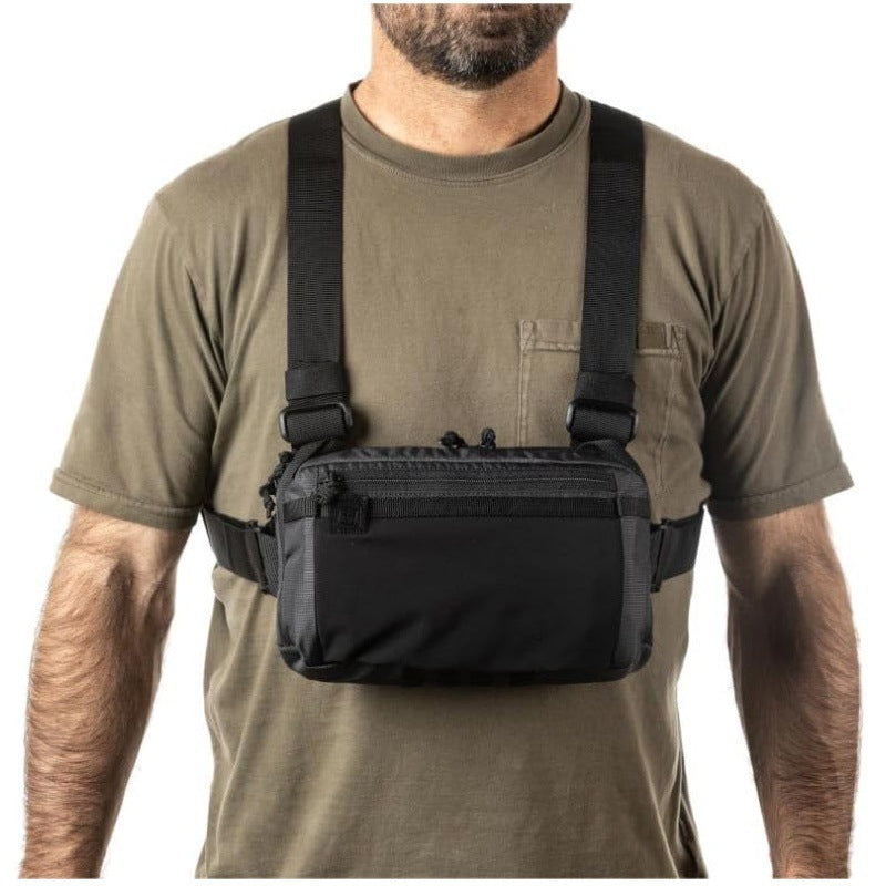 Tactical waist bag with multifunctional compartments Bowlift