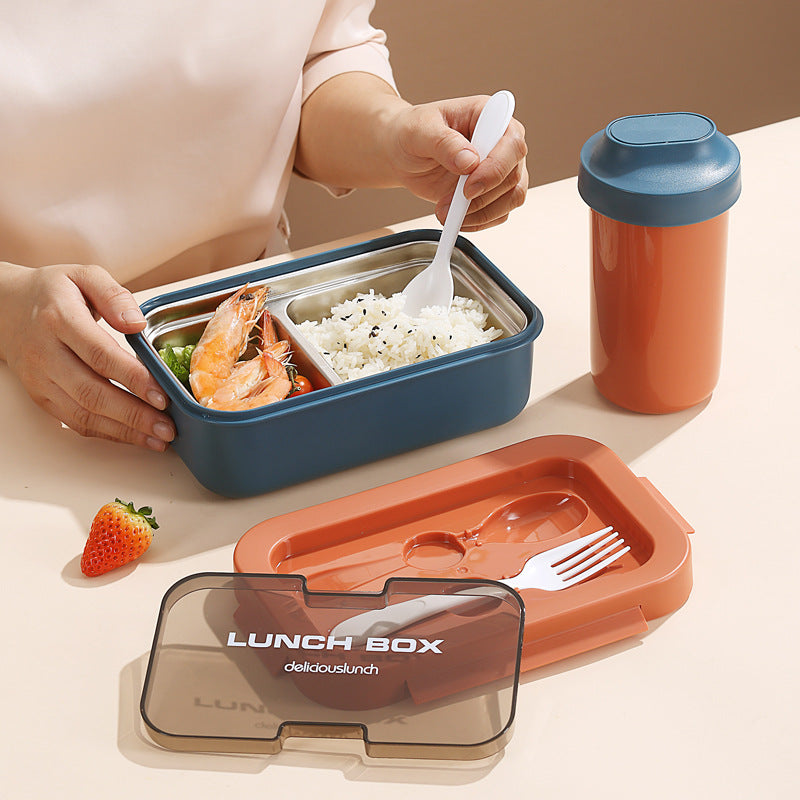 Multi-Compartment Stainless Steel Meal Prep Container