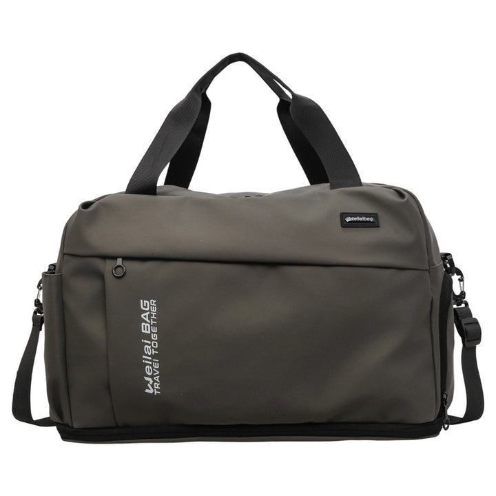 Travel and Sports Bag with Water-Repellent Material and Many Compartments Bowlift
