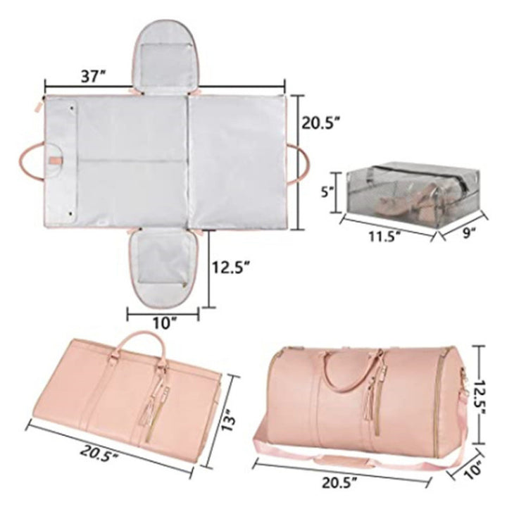 Stylish Travel Garment Duffle Bag Bowlift