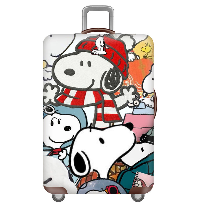 Unisex Hard-shell luggage with playful Snoopy motif Bowlift