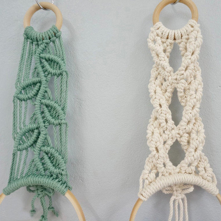 Decorative Macrame Towel Holder Bowlift