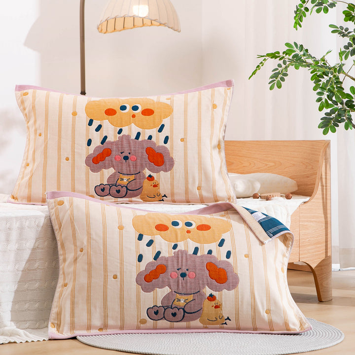 Women's pillowcases with cute animal motif Bowlift
