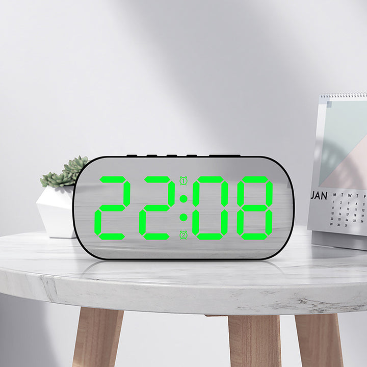 Digital LED Alarm Clock with Multifunctional Settings Bowlift