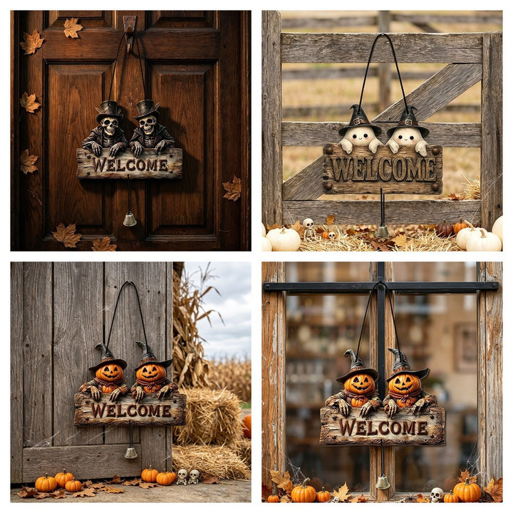 Creepy Welcome Sign Decor Bowlift