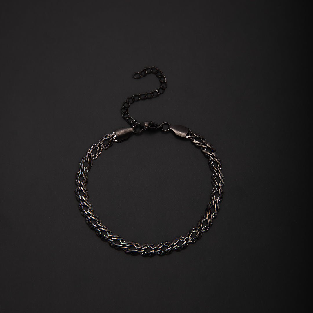 Stylish Interwoven Chain Bracelet Bowlift