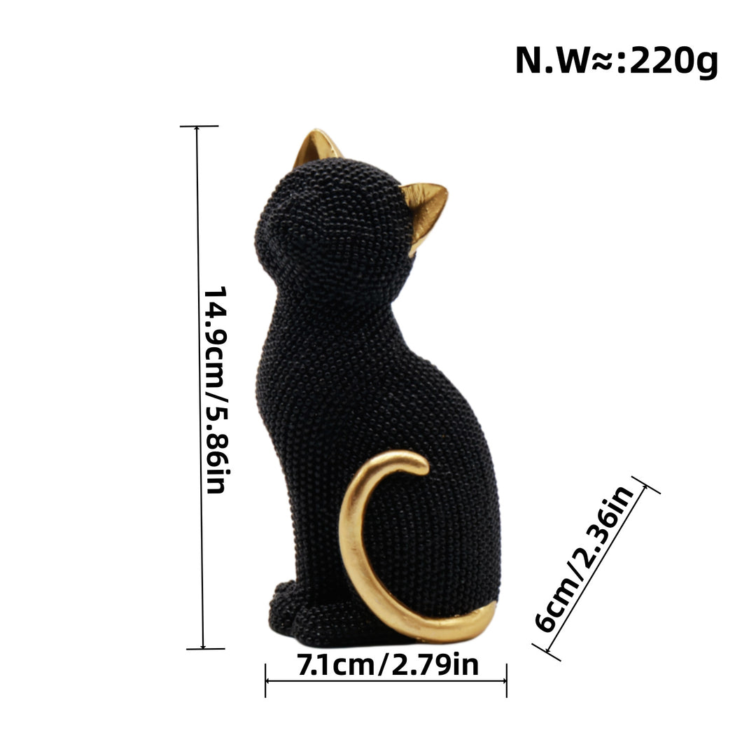 Decorative Cat Figurine Bowlift