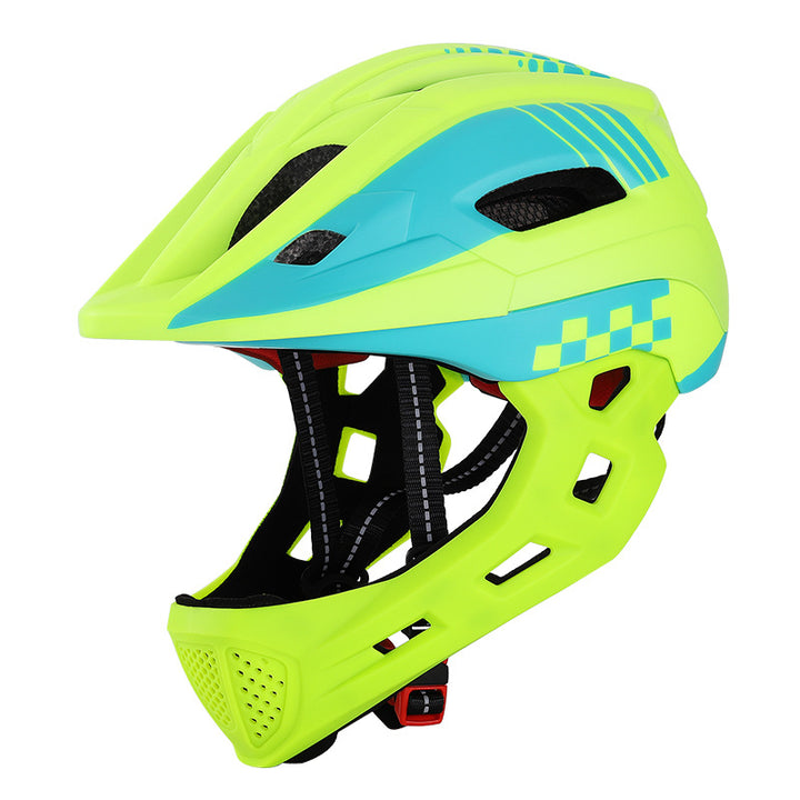 Full-Face Mountain Biking Helmet Bowlift