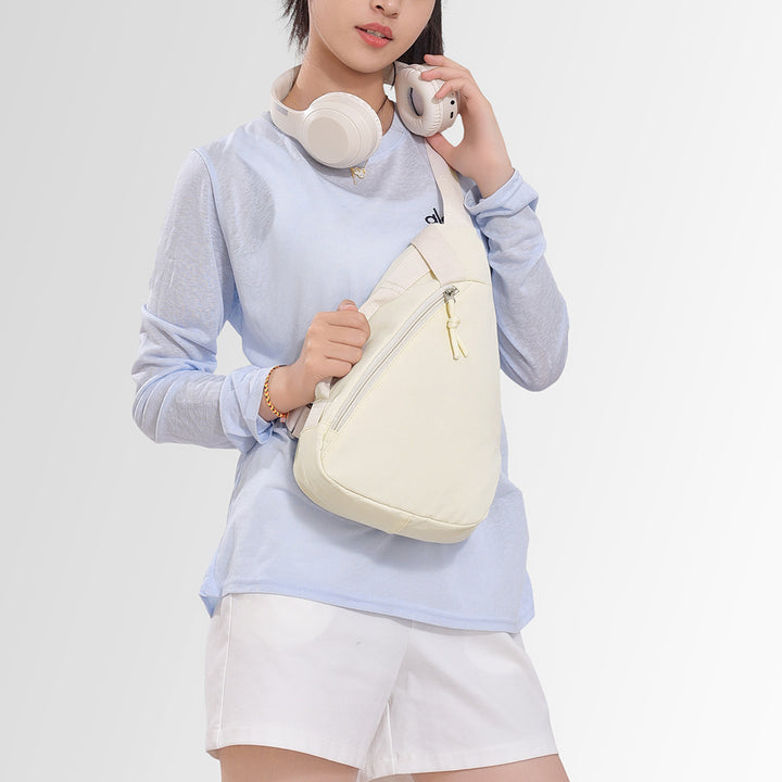 Sleek Ergonomic Sling Backpack Bowlift