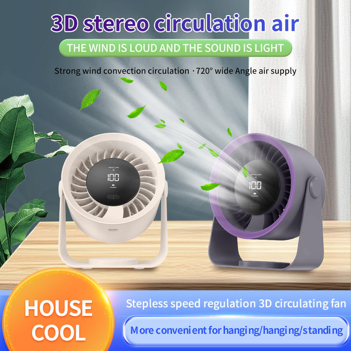 Unisex Portable Smart Air Circulator Bowlift