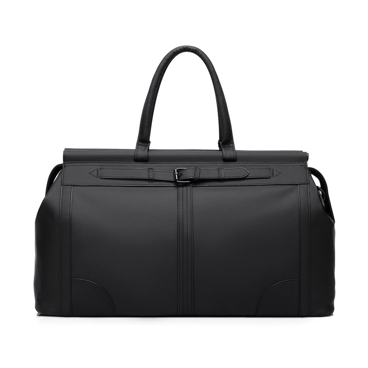 Stylish Leather Travel Weekender Bag Bowlift