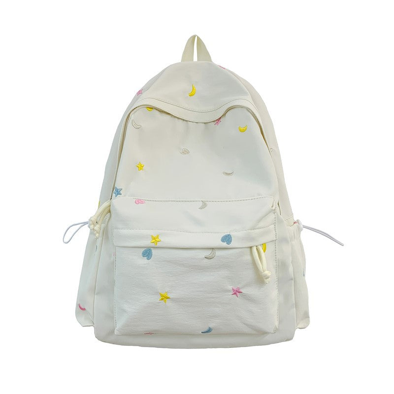 Leisure backpack with colorful design and versatile compartments Bowlift