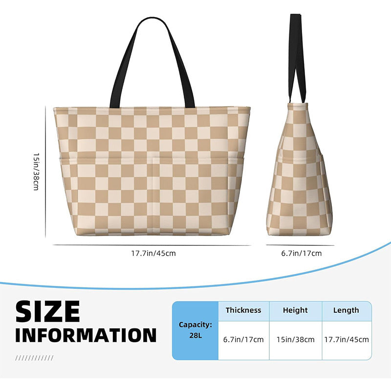 Durable beach bag with multiple compartments Bowlift