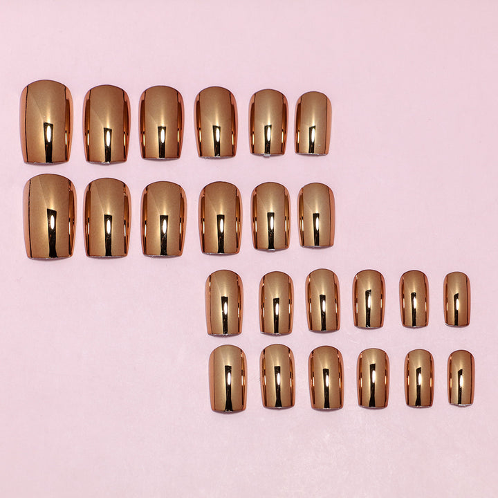 Premium DIY Glossy Press-On Nail Tips Bowlift