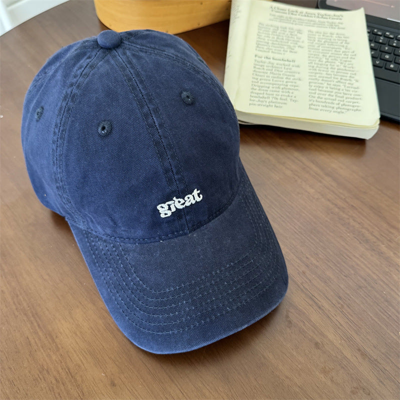 Men's Casual Cotton Adjustable Baseball Cap Bowlift