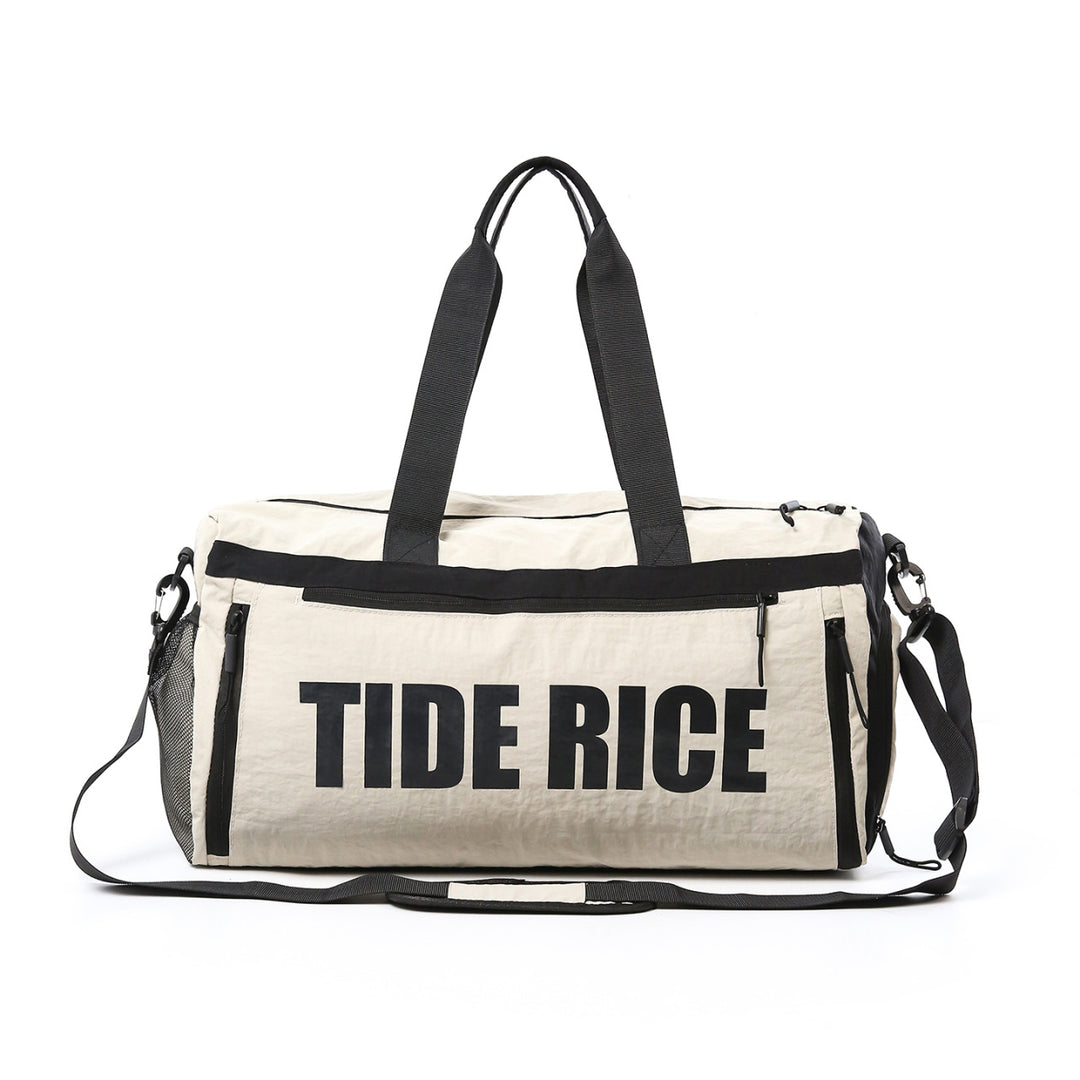 Sporty Duffel Bag With Expandable Interior And Durable Compartments Bowlift