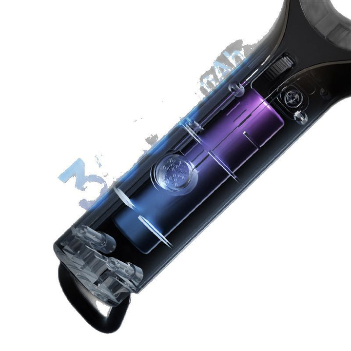 Women Portable High-Performance Hand Fan with Digital Speed Indicator Bowlift