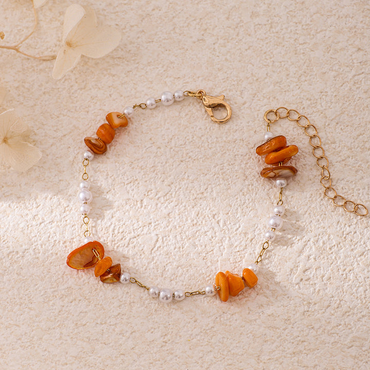 Chic Pearl and Gemstone Bracelet Bowlift