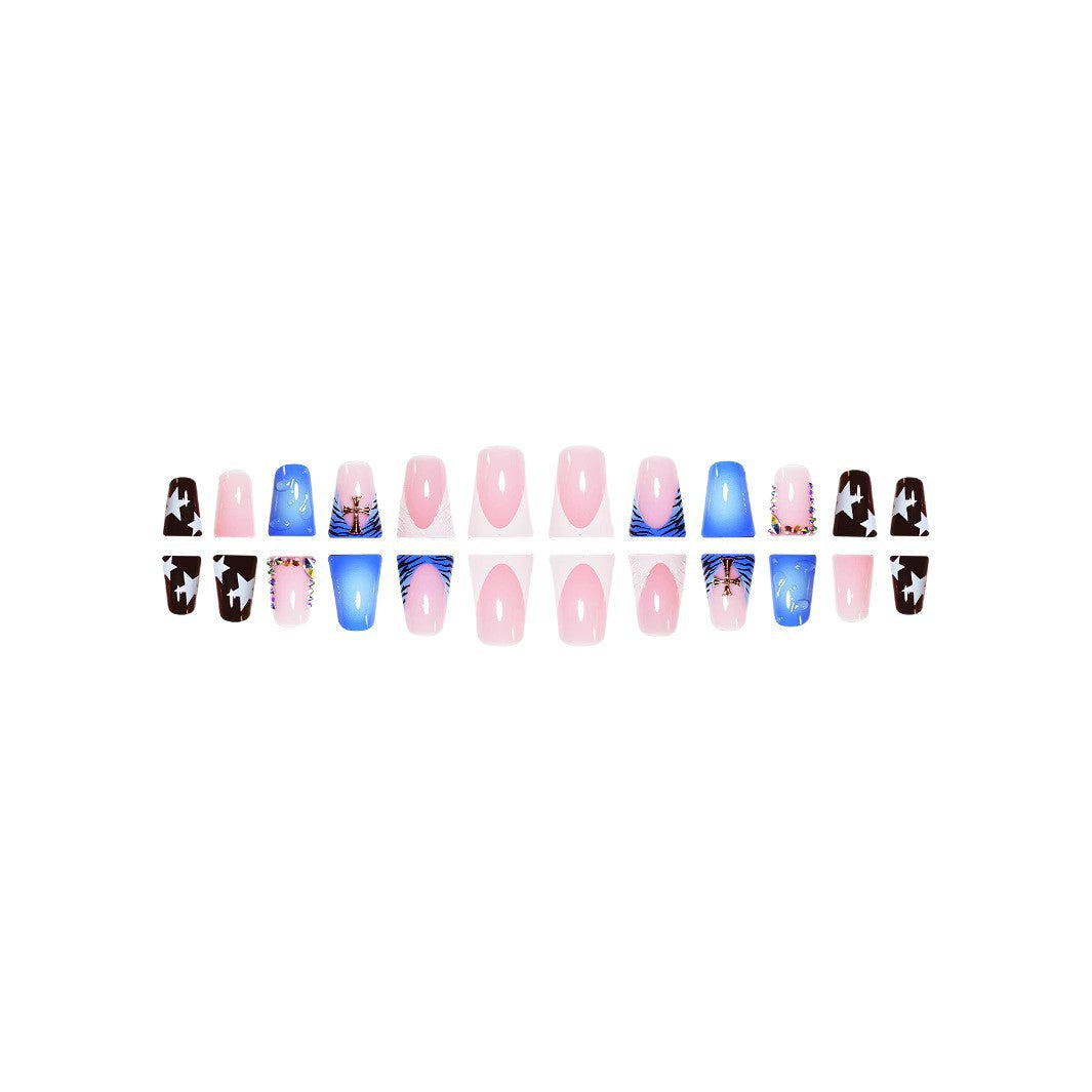 Creative Multi-Design Press-On Nails Bowlift