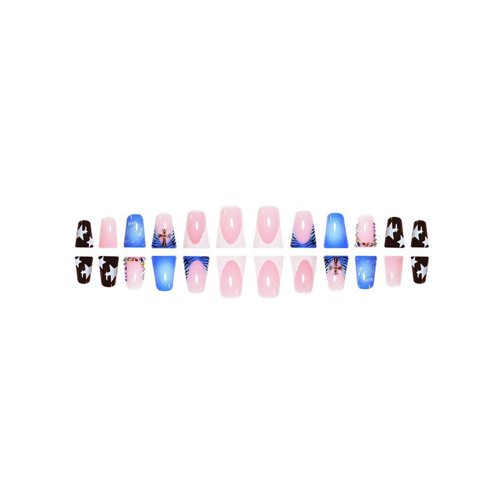 Creative Multi-Design Press-On Nails Bowlift