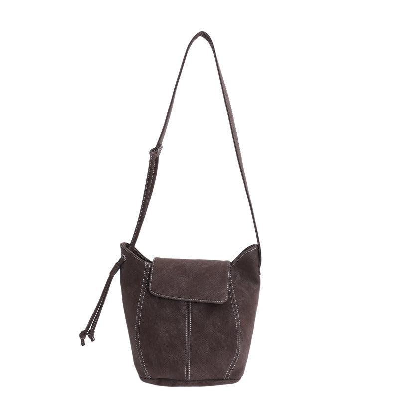 Minimalist Bucket Shoulder Bag Bowlift