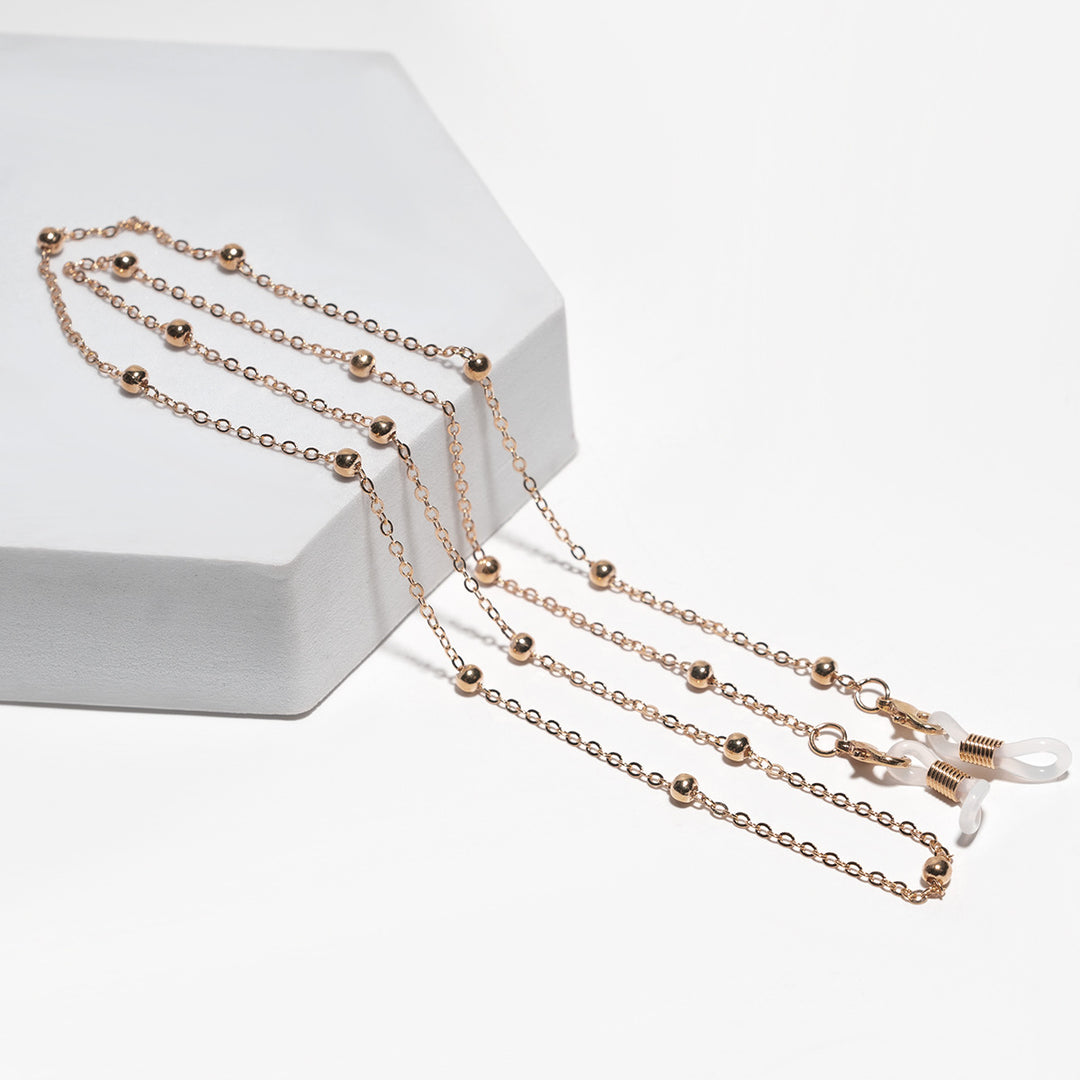 Beaded Eyewear Chain with Secure Clasps Bowlift