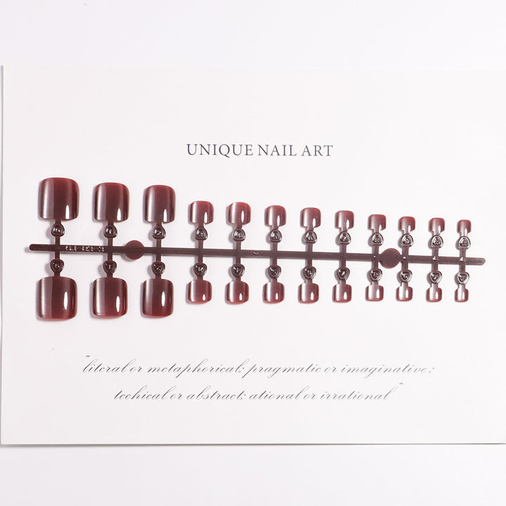 Unique Press-On Nail Art Bowlift