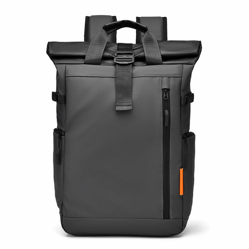 Weather-Resistant Roll-Top Backpack Bowlift