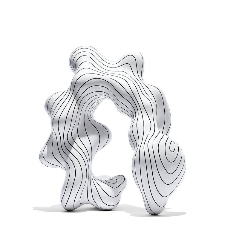 Decorative Modern Leaf Sculpture